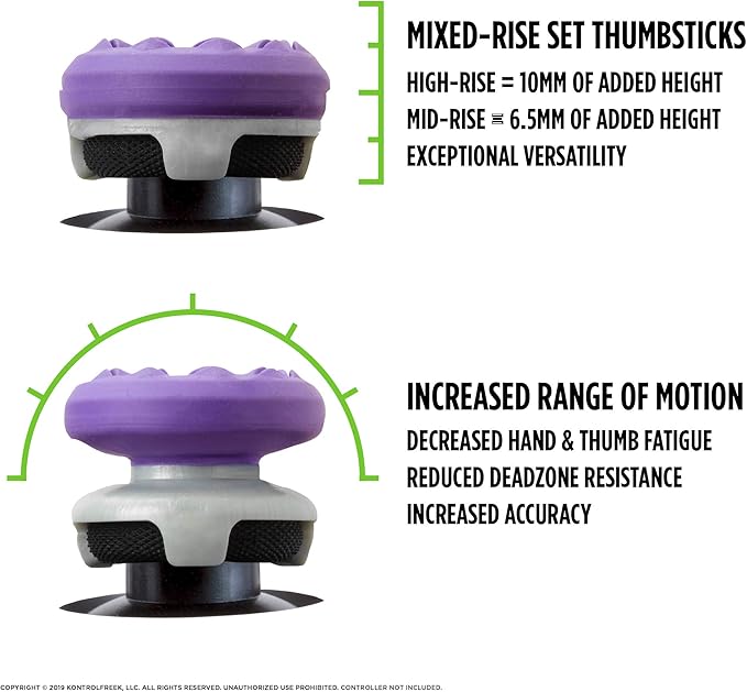 KontrolFreek FPS Freek Galaxy Purple
